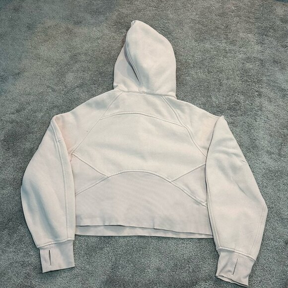 Lululemon Scuba Oversized Half Zip Hoodie Light Pink Women's XS/S Workout - Picture 9 of 14